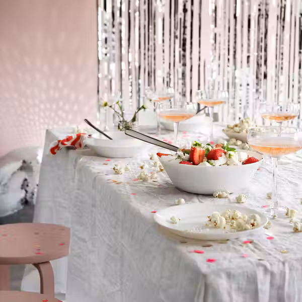 OFTAST Сервировочная миска - белый 23 см - фото 3