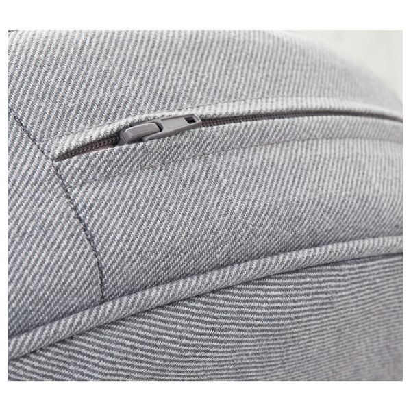 Кресло ТУЛЬСТА, Нордвалла классический серый - схема-чертеж с размерами