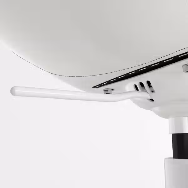 SKRUVSTA Рабочий стул - Ysane белый - фото 8