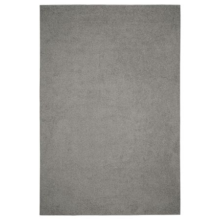 Ковер, длинный ворс, светло-серый 200x300 см IKEA ALLERSLEV АЛЛЕРСЛЕВ 905.086.88