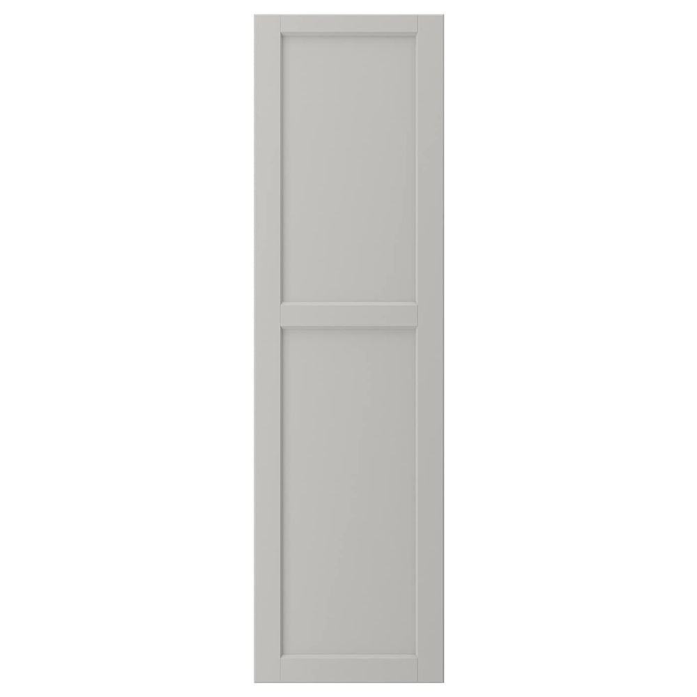 Дверь, светло-серый 40x140 см IKEA LERHYTTAN ЛЕРХЮТТАН 204.615.52 - фото 1