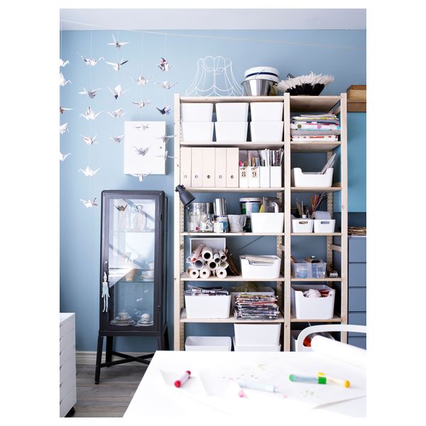 2 секции, полки, 134x50x226 см IKEA IVAR ИВАР 292.483.45 - фото 4