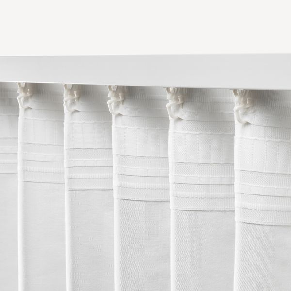 Гардины, 2 шт., белый 145x300 см IKEA ANNALOUISA АННАЛУИЗА 704.108.19 - фото 4