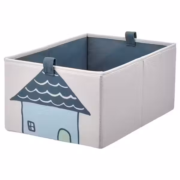 BARNDRÖM Коробка - бежевый 26x37x17 см - фото 2