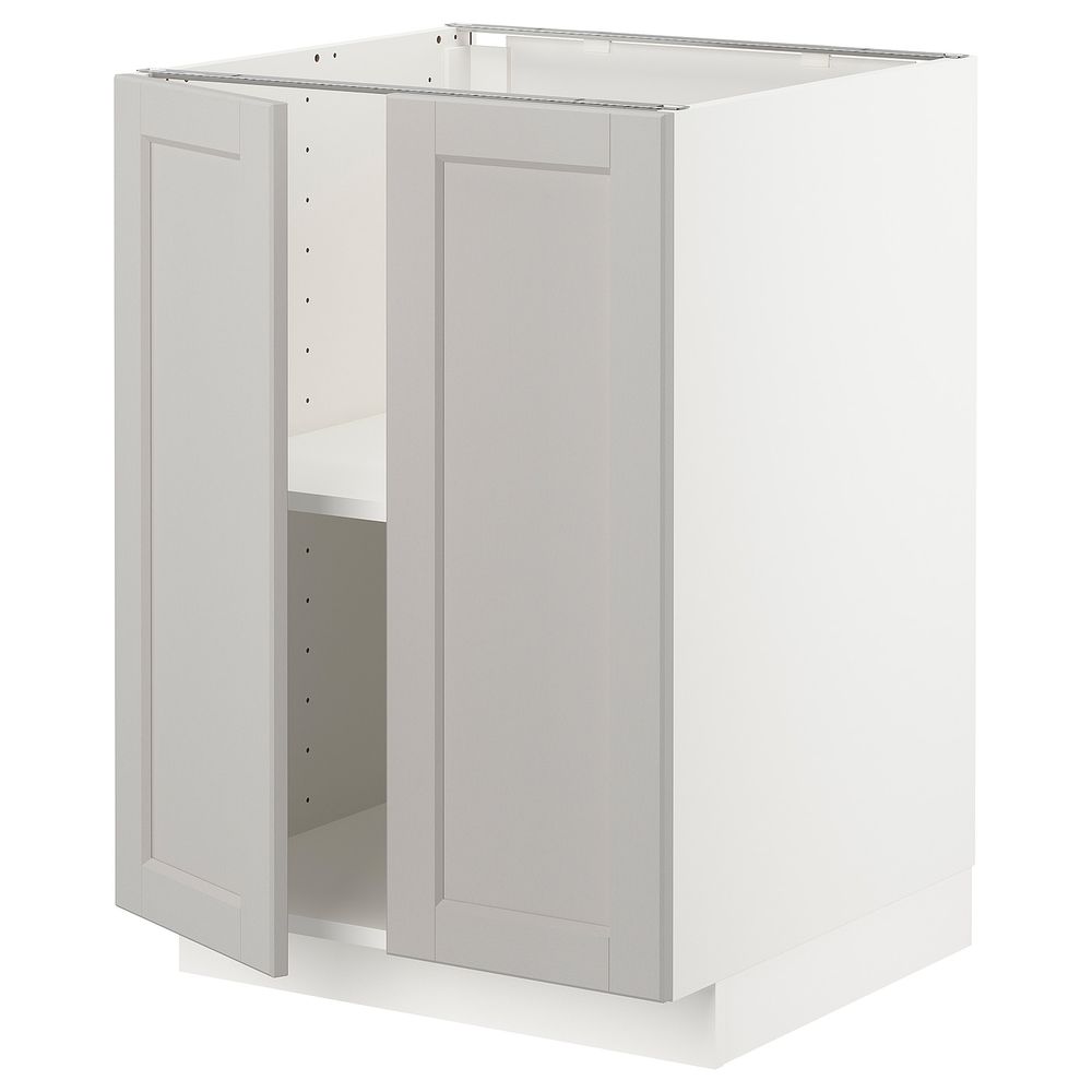 IKEA, вид спереди - схема-чертеж с размерами