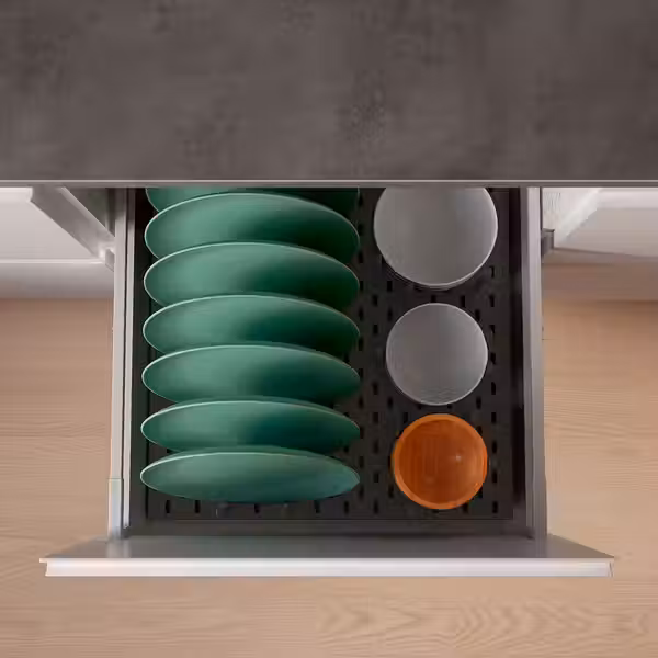 UPPDATERA Перфорированная панель ящика - антрацит 60 см - фото 4