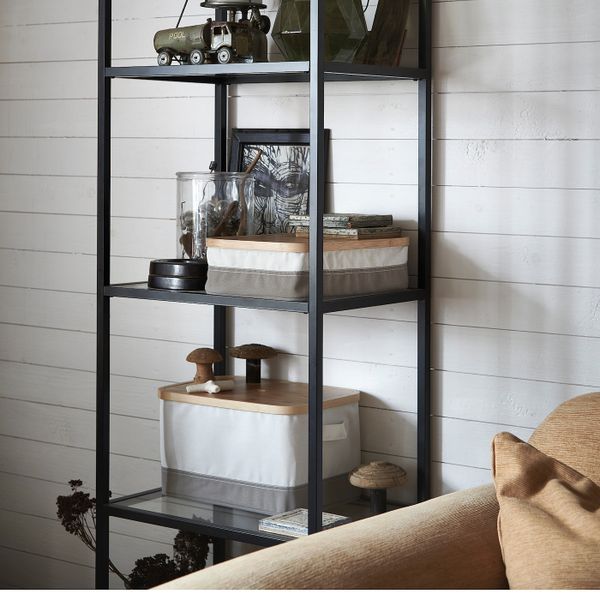 Коробка с крышкой 25x35x20 см IKEA RABBLA РАБЛА 903.743.25 - фото 3