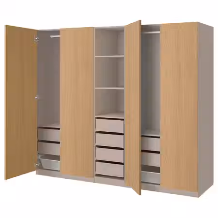 PAX / STORKLINTA СТОРКЛИНТА Гардероб, комбинация