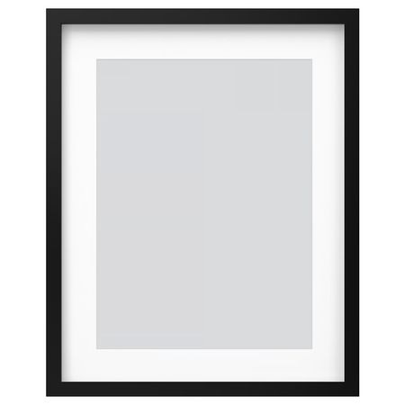 RÖDALM Рама - чёрный 40x50 см