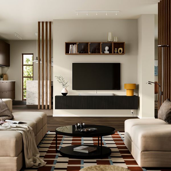 BESTÅ Тумба под ТВ, с дверцами - фото 2