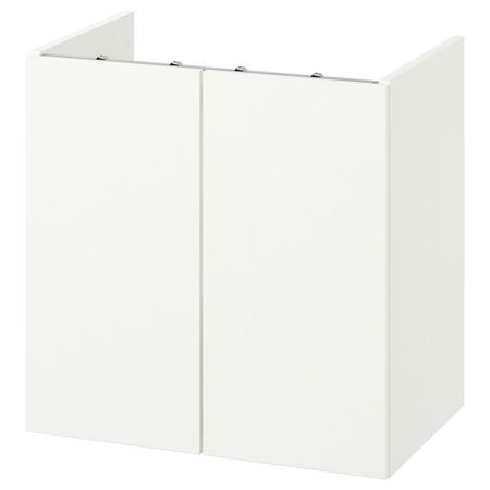ENHET Шкаф под раковину с дверцами - белый 60x42x60 см