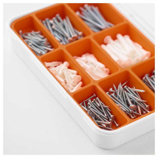 Шурупы и дюбели, 260 шт. IKEA FIXA ФИКСА 203.787.27 - схема-чертеж с размерами