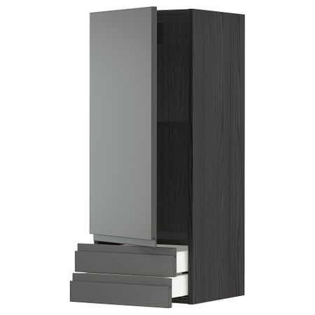 Навесной шкаф с дверцей, 2 ящика, 40x100 cm IKEA METOD МЕТОД, MAXIMERA МАКСИМЕРА 294.584.99