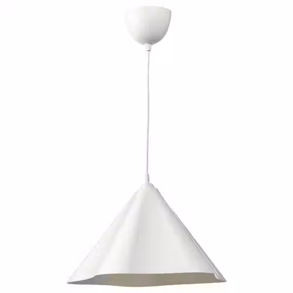 ZEBRASÄV ЗЕБРАСЭВ Подвесной светильник - белый/пластик 46 см - фото 1