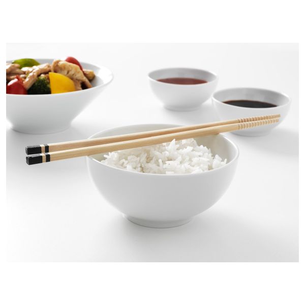 Миска, с округлыми стенками белый 13 см IKEA IKEA 365+ ИКЕА/365+ 403.725.74 - фото 3