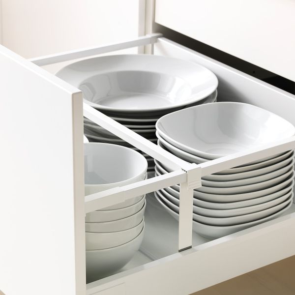 Кухня, белый/Будбин белый 240x60x228 см IKEA METOD МЕТОД 594.169.50 - фото 7
