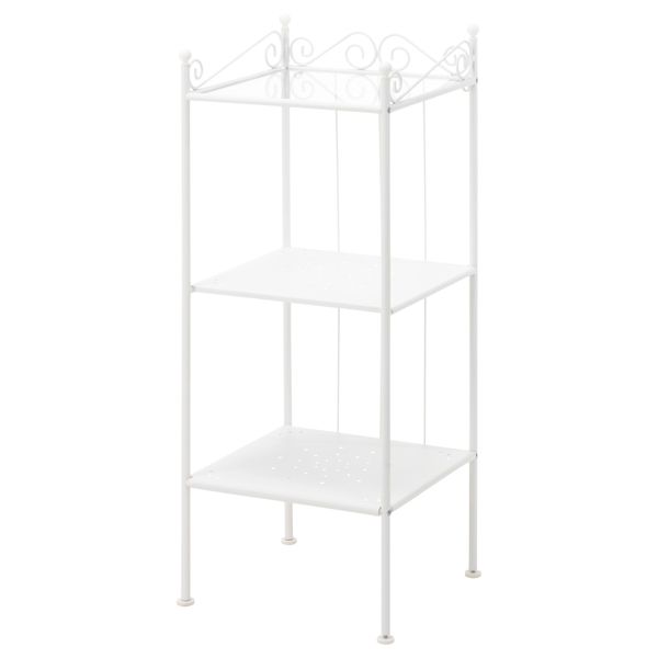 Стеллаж, 42x103 см, белый IKEA RÖNNSKÄR РЁНШЭР 803.987.89 - схема-чертеж с размерами