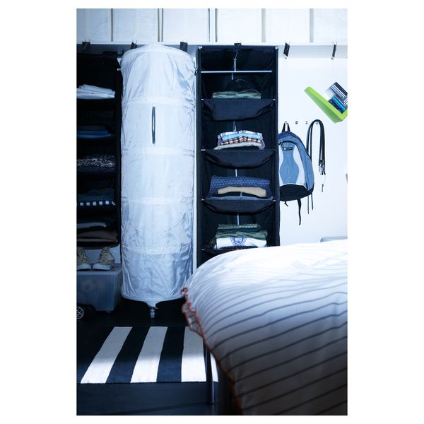 Гардероб ИКЕА ПС, черный (52x164 см) - фото 5