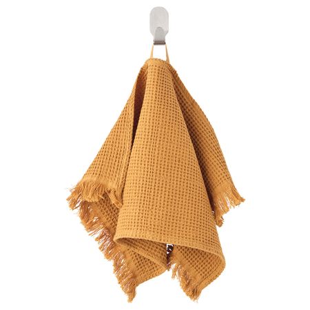 Полотенце, темно-желтый 30x50 см IKEA VALLASÅN ВАЛЛАСОН 305.022.36
