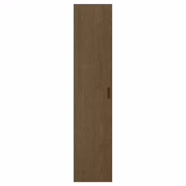 TONSTAD Дверь - коричневый мореный дубовый шпон 50x229 см - фото 1