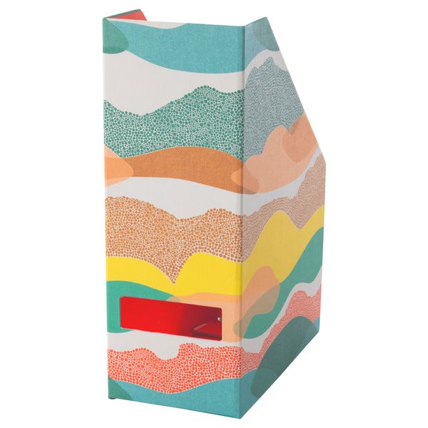 Подставка для журналов ХЕЙСАН, оранжевый, разноцветный - фото 1