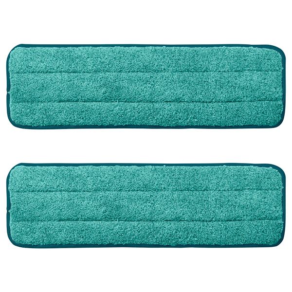 Насадка для плоской швабры,микрофибра, 12x37 см IKEA PEPPRIG ПЕППРИГ 104.995.41 - схема-чертеж с размерами