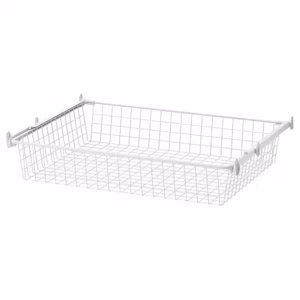 ALTARLIDEN АЛТАРЛИДЕН Проволочн корзина с направляющими - белый 80x62 см - фото 1