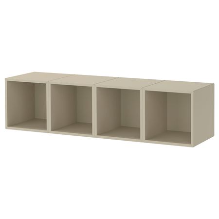EKET Комбинация д/хранения - бежевый 140x35x35 см