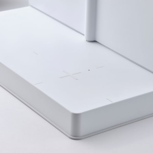 Полка с беспроводной зарядкой, белый IKEA SYRLIG СИРЛИГMFONISK 205.210.56 - фото 8