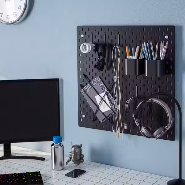 SKÅDIS Эластичная лента - чёрный - схема-чертеж с размерами