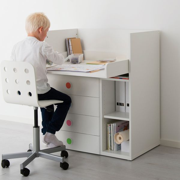 Пеленальный столик с 4 ящиками, белый 90x79x102 см IKEA STUVA СТУВА / FÖLJA ФОЛЬЯ 292.751.31 - фото 4