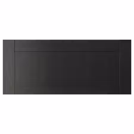 HANVIKEN Фронтальная панель ящика - черно-коричневый 60x26 см