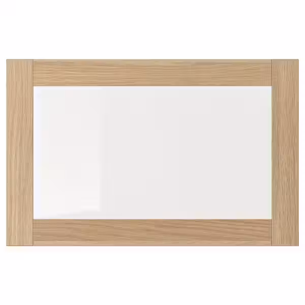 SINDVIK Стеклянная дверь - под беленый дуб/прозрачное стекло 60x38 см - фото 1