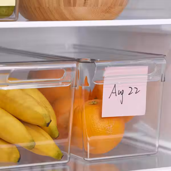 KLIPPKAKTUS КЛИППКАКТУС Контейнер для холодильника - прозрачный 32x14x14 см - фото 4