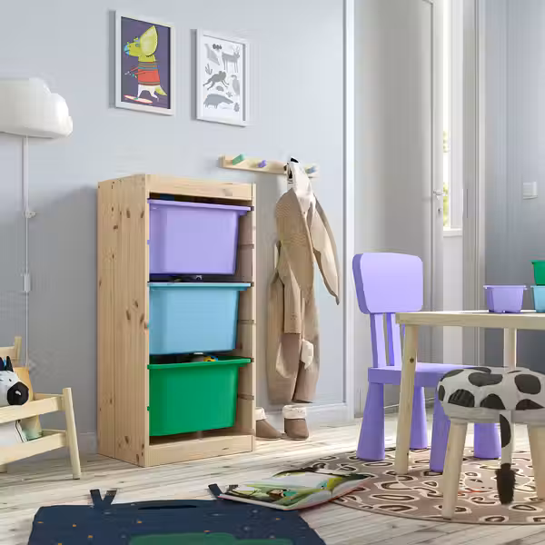 TROFAST Комбинация д/хранения+контейнеры - фото 2