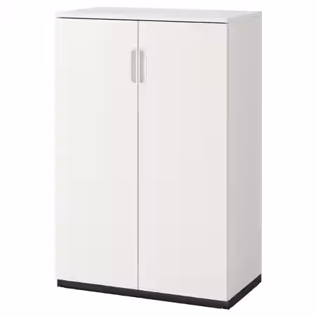 GALANT Шкаф с дверями - белый 80x120 см