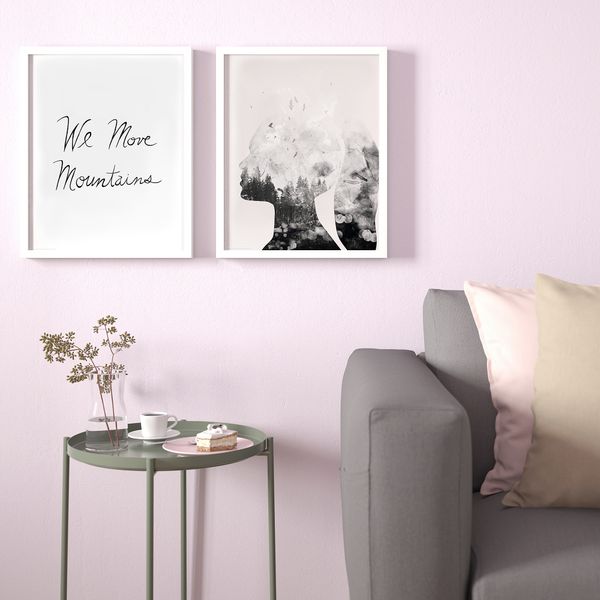 Постер, Nature Girl, 40x50 см IKEA DRÖMBILD ДРЁМБИЛЬД 804.421.41 - схема-чертеж с размерами