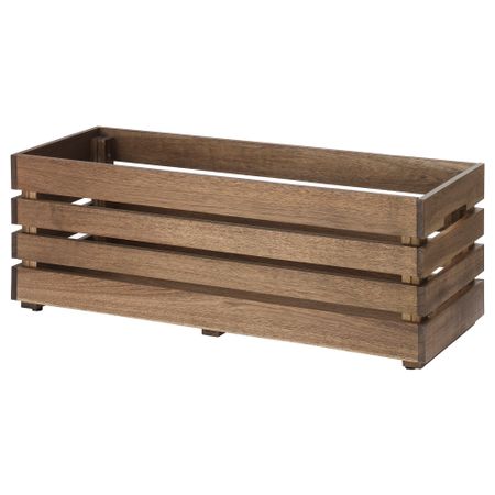 Ящик для цветов, 75x27 см, для сада акация IKEA STJÄRNANIS СТЭРНАНИС 805.356.30