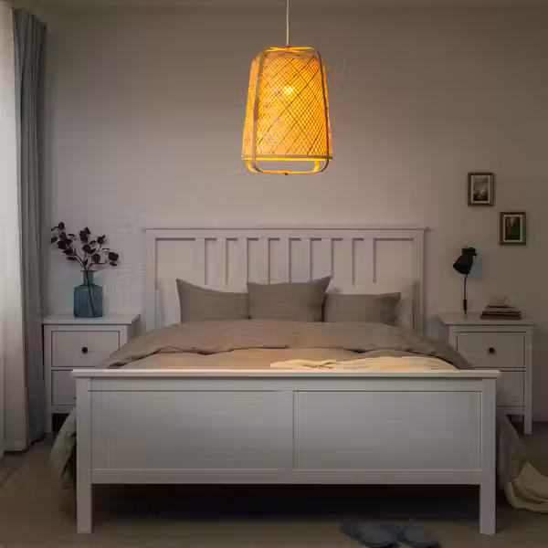 KNIXHULT Подвесной светильник - бамбук/ручная работа 40 см - фото 3