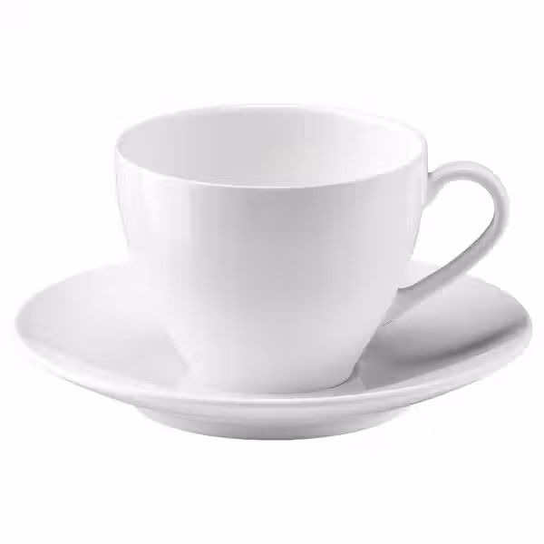 VÄRDERA Чашка кофейная с блюдцем - белый 20 сл - схема-чертеж с размерами