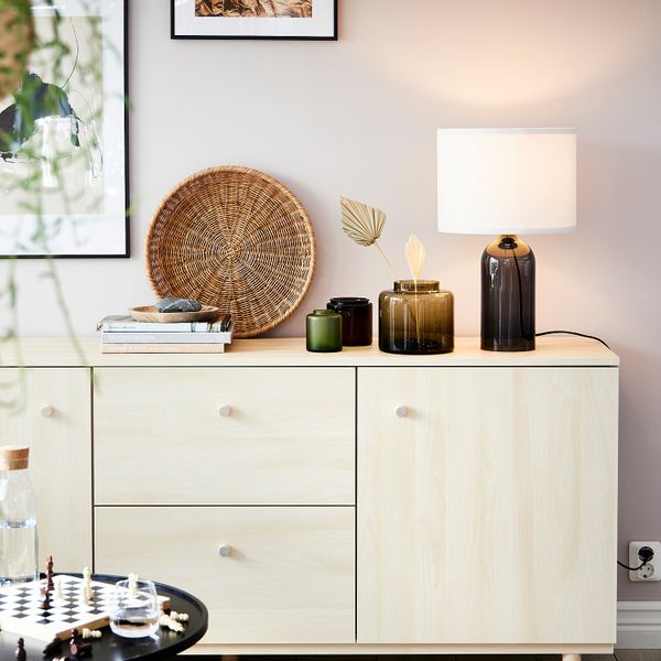 Сервант, под березу, 180x79 см IKEA ERSNÄS ЭРСНЕС 705.067.46 - фото 8