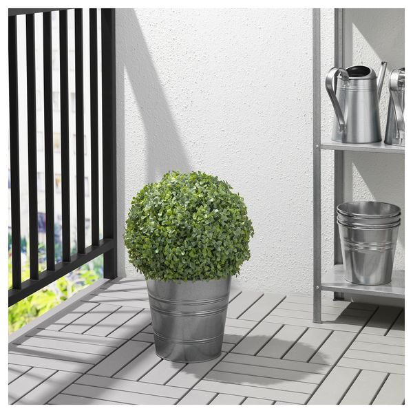 Растение искусственное ФЕЙКА, д/дома/улицы, самшит в форме шара (35 см) - фото 3