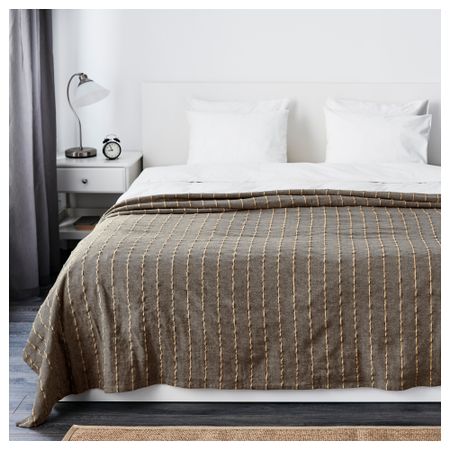 Покрывало ТАЛЛОРТ, черный черный/естественный