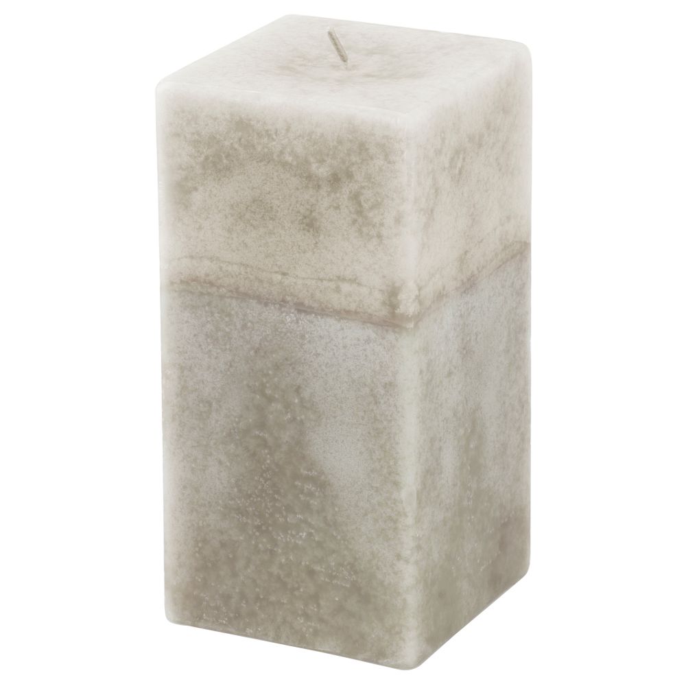 Формовая свеча, ароматическая АНСОКА, Ваниль, бежевый (14 см) - фото 1