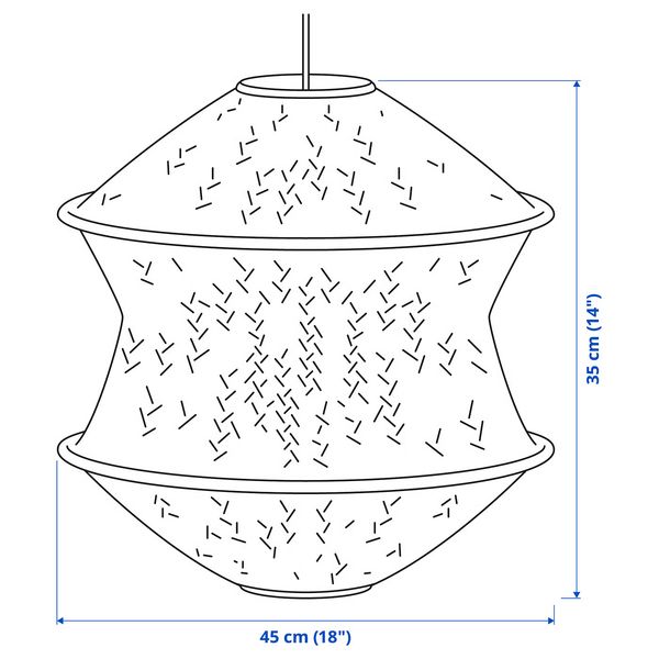 IKEA, дополнительный ракурс - схема-чертеж с размерами