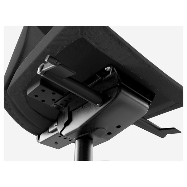 Рабочий стул ВОЛЬМАР, Легульт Соннебу темно-серый Легульт серый/черный темно-серый - фото 6