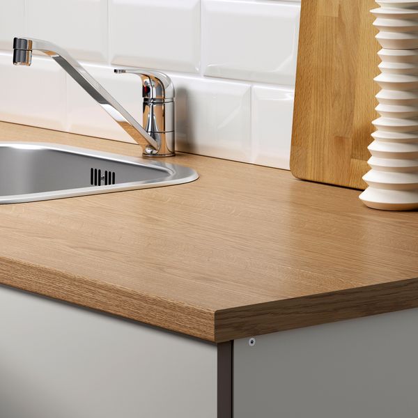 Напольный шкаф с дверцами и ящиком, серый, 120 см IKEA KNOXHULT КНОКСХУЛЬТ 503.267.94 - фото 5