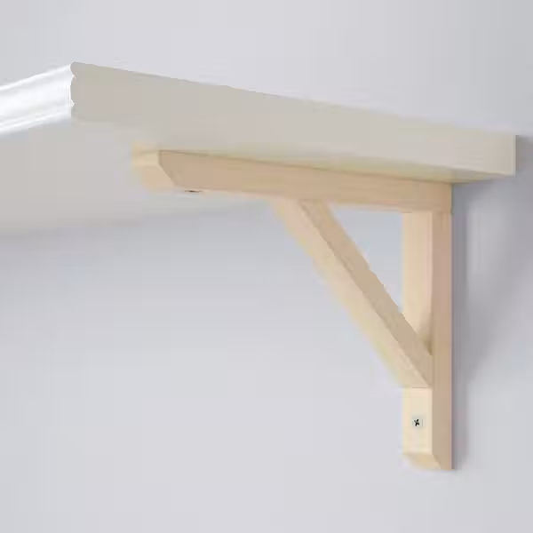 SANDSHULT Консоль - осина 18x22 см - схема-чертеж с размерами