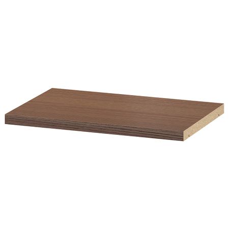 Полка дополнительная, коричневый ясеневый шпон 36x26 см IKEA BILLY БИЛЛИ 103.842.48