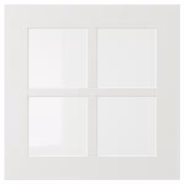 STENSUND Стеклянная дверь - белый 40x40 см - фото 1